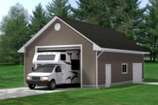 Best Garage Door Size for an SUV or RV