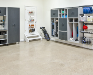 Melamine cabinets in your garage